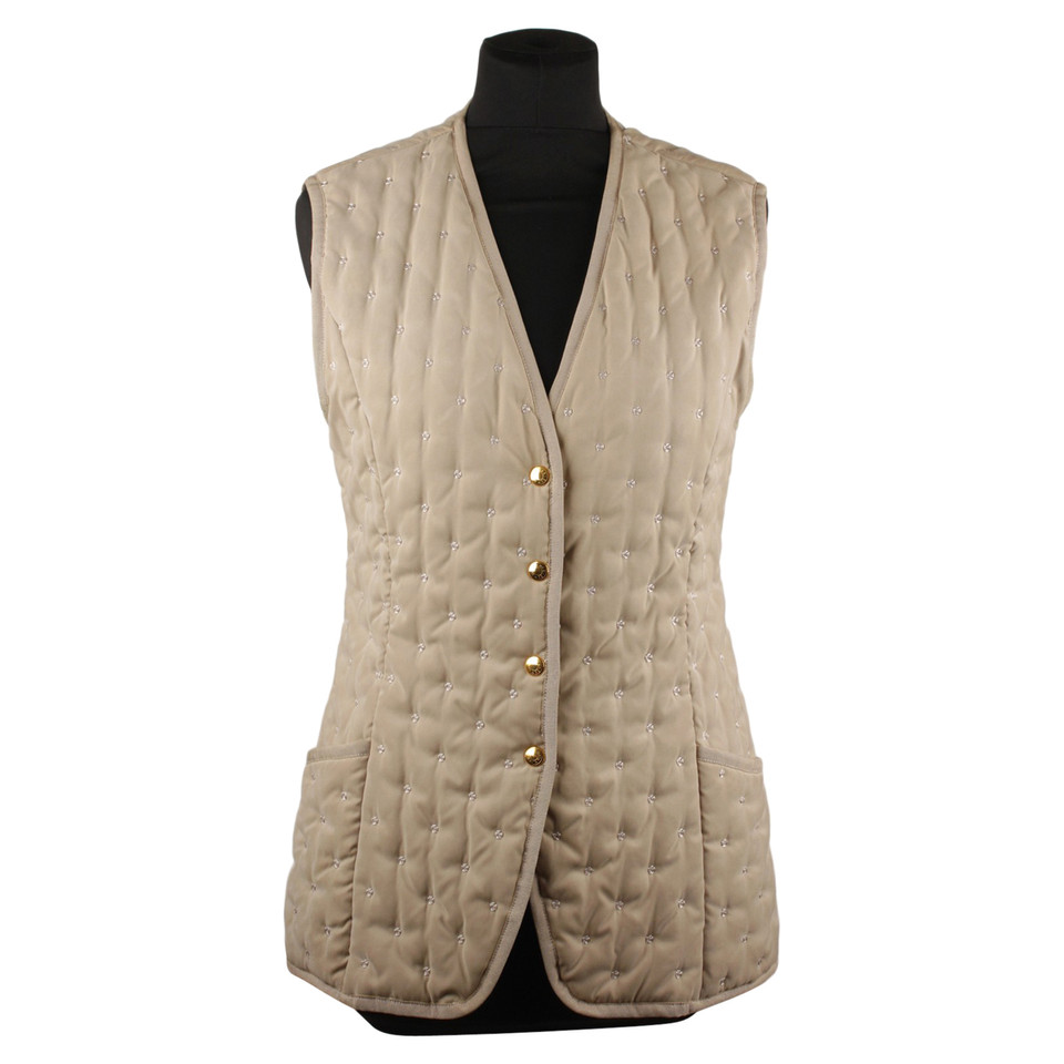 Hermès Gilet in Cotone in Beige