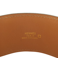 Hermès "Collier De Chien" made of reptile leather