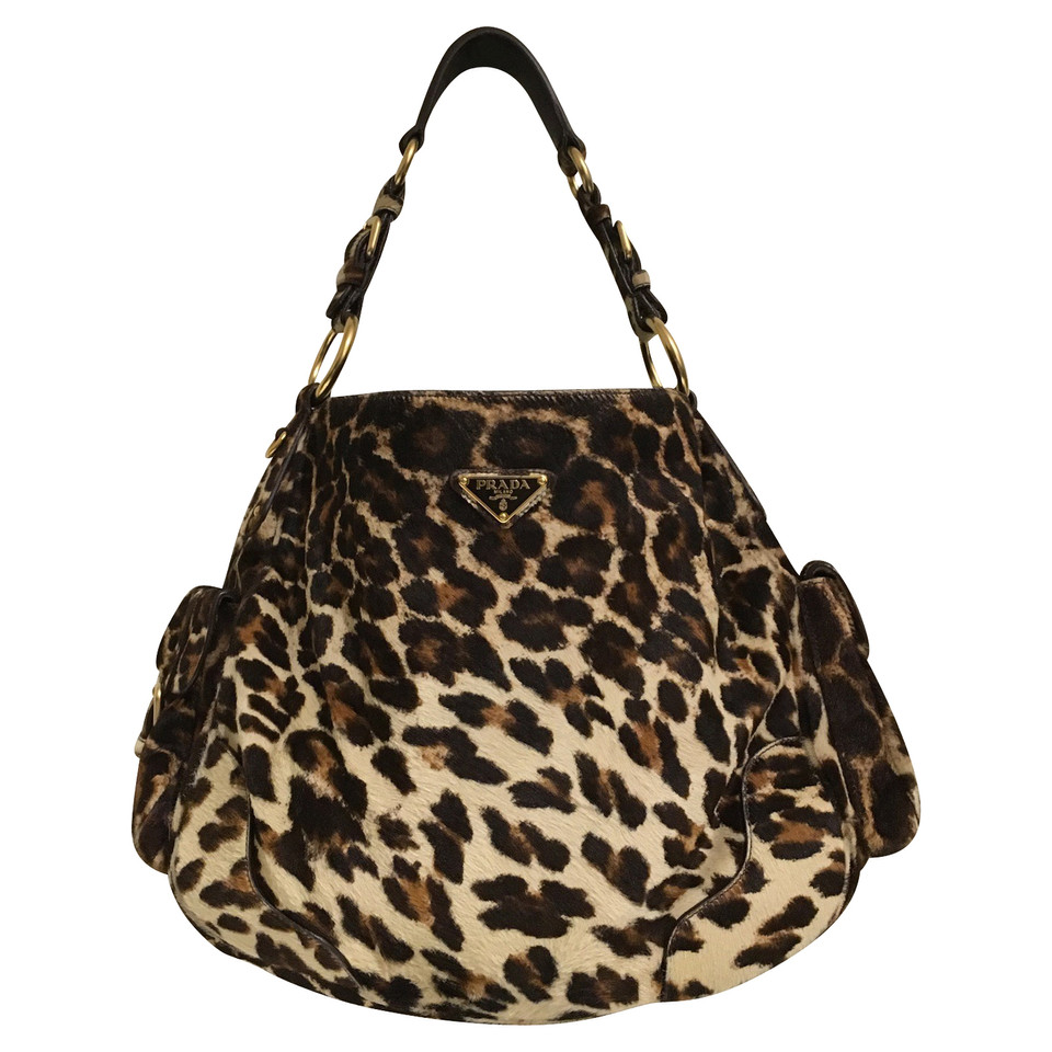 Prada Felltasche in Animalprint