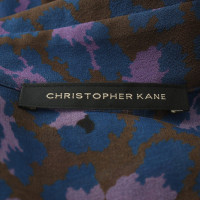Christopher Kane Seidenbluse mit Muster