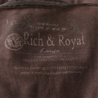 Rich & Royal Bovenkleding Viscose in Bruin