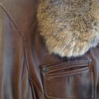Oakwood Leather jacket in brown