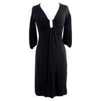 Just Cavalli Kleid aus Wolle in Schwarz