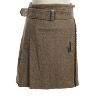 Burberry Wrap skirt with pattern