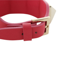 Valentino Garavani Rockstud lederen armband in roze