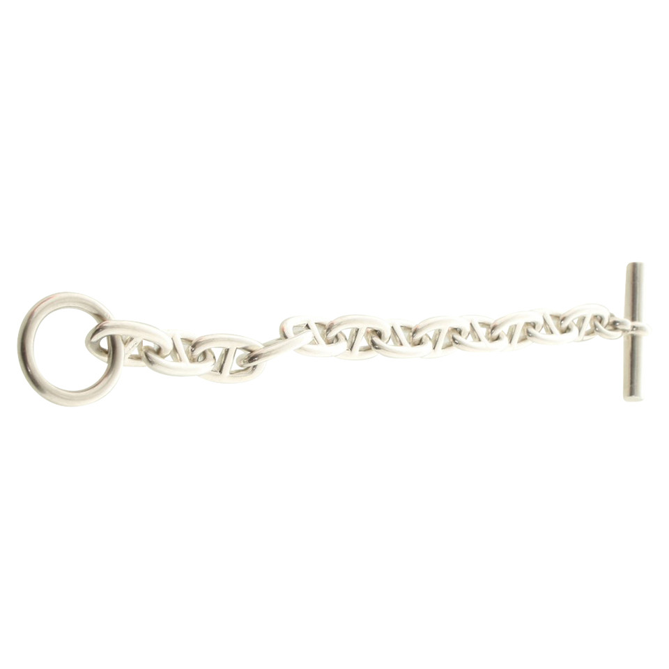 Hermès Silver link bracelet