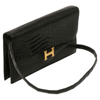 Hermès Shoulder bag Leather in Black