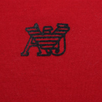 Armani Jeans Blazer Jersey in Red