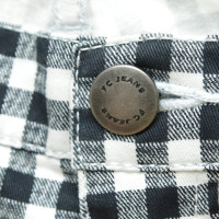 French Connection trousers with checked pattern