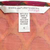 Diane Von Furstenberg Wickelkleid "Vintage" im Ethno-Look 