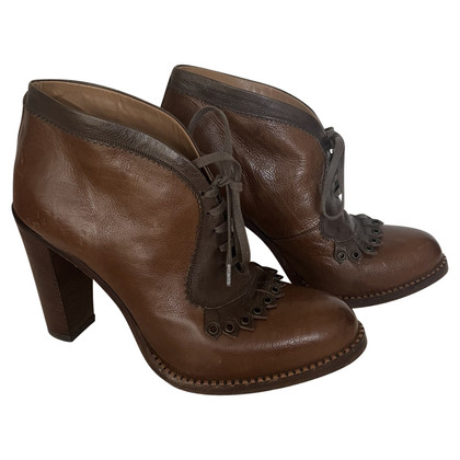 Sartore Pumps/Peeptoes Leather in Brown