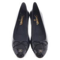 Chanel Ballerina's in zwart