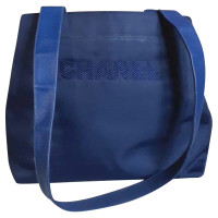 Chanel Sac à bandoulière en Toile en Bleu