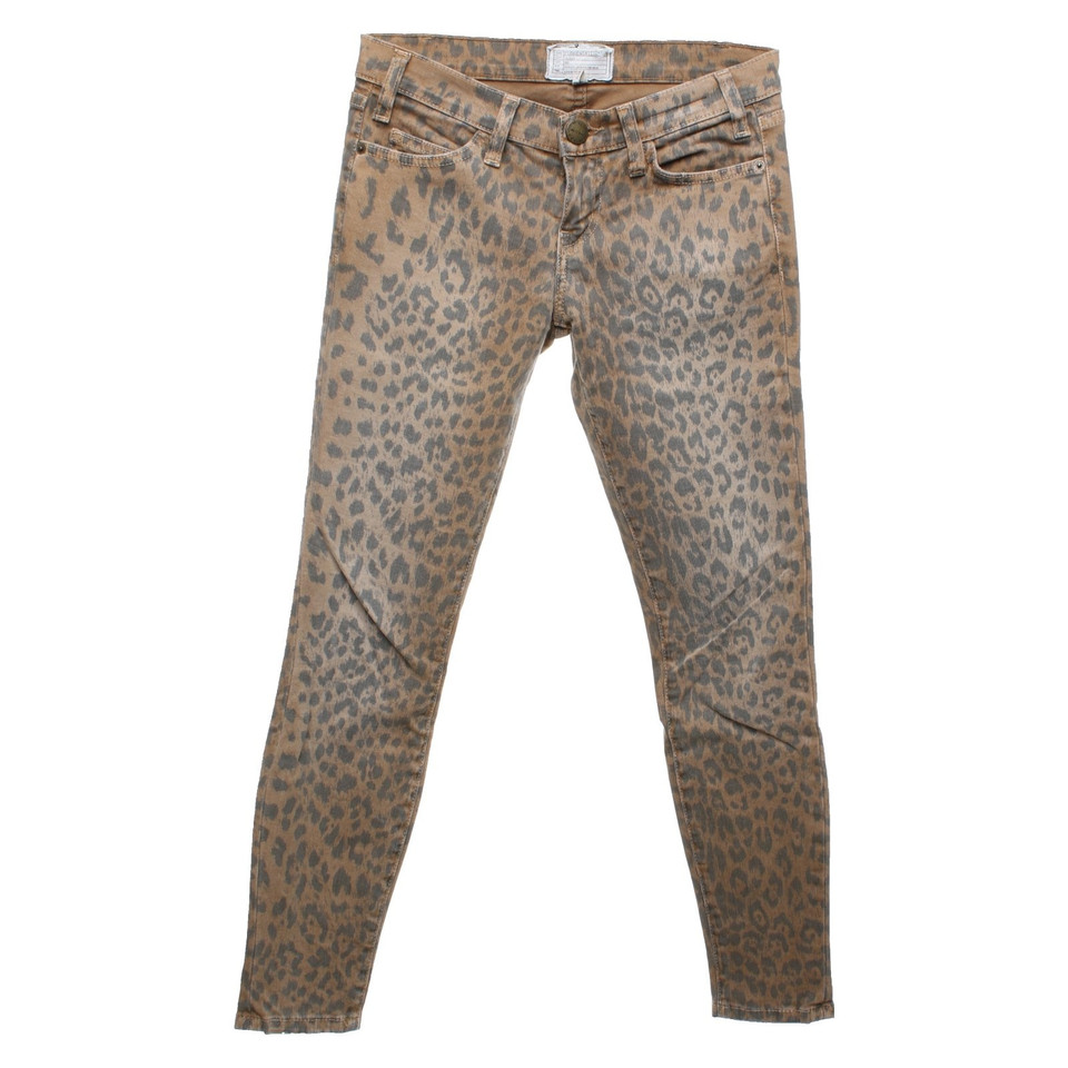 Current Elliott Leopard-patterned jeans