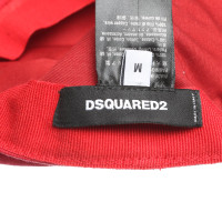 Dsquared2 Chapeau/Casquette en Toile en Rouge