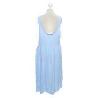 American Vintage Kleid aus Baumwolle in Blau