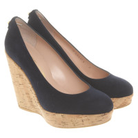 Russell & Bromley Wedges Suede in Blue