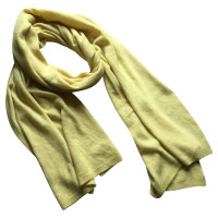 Valentino Garavani Echarpe/Foulard en Cachemire en Jaune