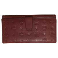 Mcm Bag/Purse Leather in Bordeaux