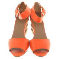 Hermès Wedges in orange