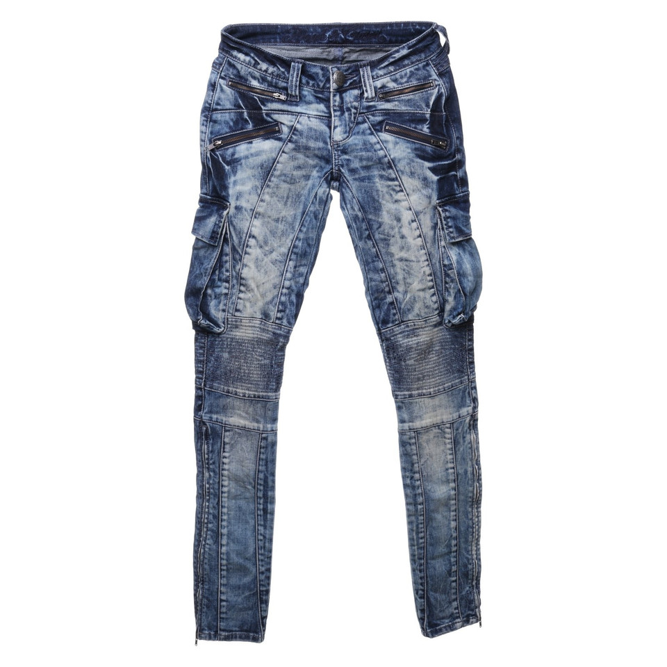 Blessed & Cursed Jeans met lichte wassing