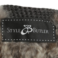 Style Butler Gilet di pelliccia di coniglio