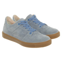 Marc Cain Lace-up shoes Suede in Blue