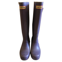 Hunter Rubber boots in purple