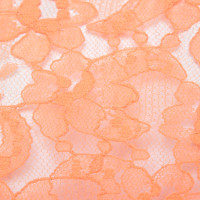 Msgm Lace top in neon orange