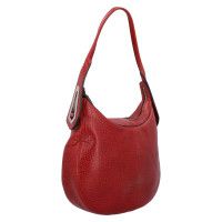 Versace Handbag Leather in Red