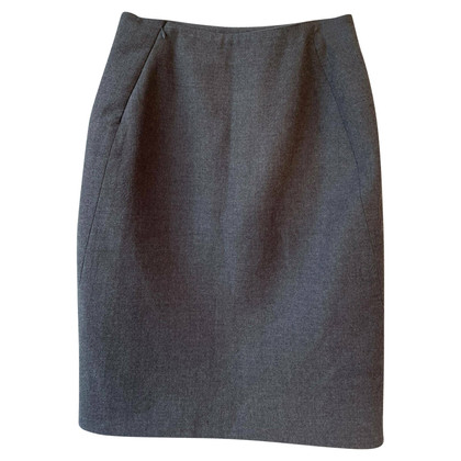Valentino Garavani Skirt Wool in Grey