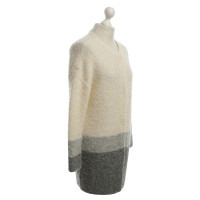 Marc Cain Cardigan in Gray / White