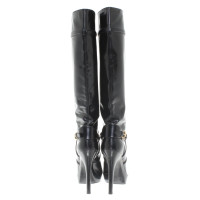 Gucci Black leather boot