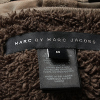 Marc By Marc Jacobs Jacke/Mantel aus Baumwolle in Khaki