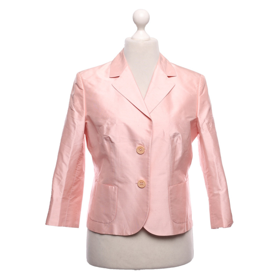 Seventy Blazer Silk in Pink