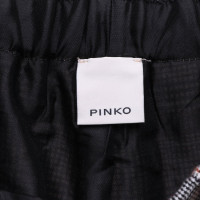 Pinko Pantalon à motif écossais
