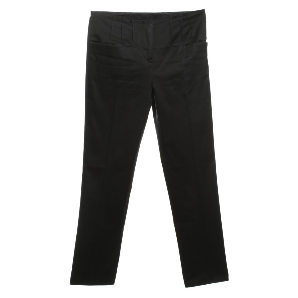 Jil Sander Cotton Trousers in anthracite