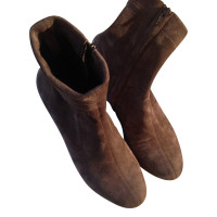 Pedro Garcia Bottines en Daim en Gris