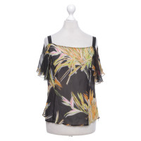 Marc Cain Silk top with pattern