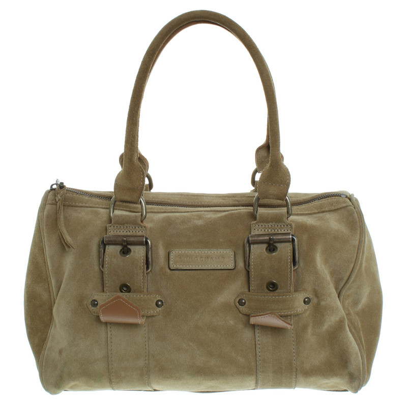 Longchamp Suede handbag "Kate Moss"