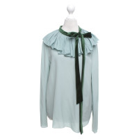 Chloé Zijden blouse in mintgroen