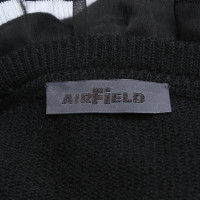 Airfield Pullover in Schwarz