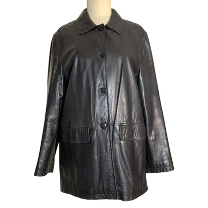 Burberry Prorsum Dress Leather in Black