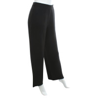 Hermès Silk trousers in black