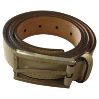 Trussardi Belt Leather in Cream
