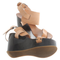 Chloé Leren sandalen