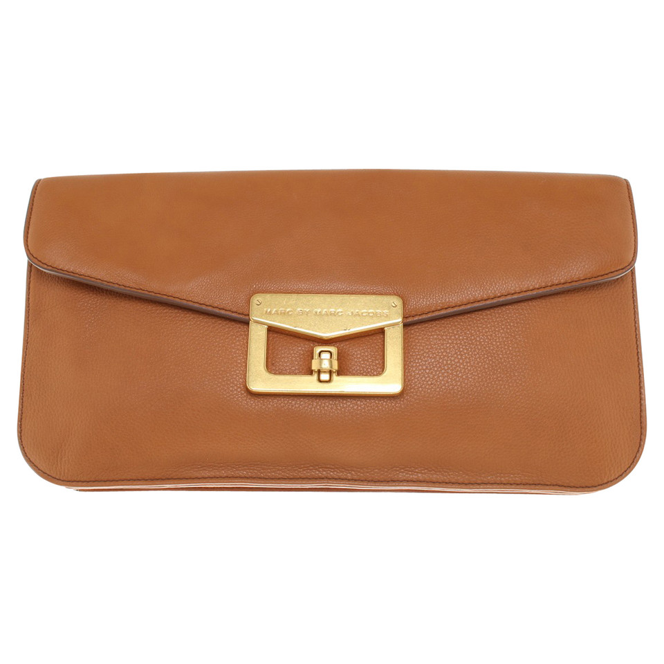 Marc By Marc Jacobs Clutch in Braun