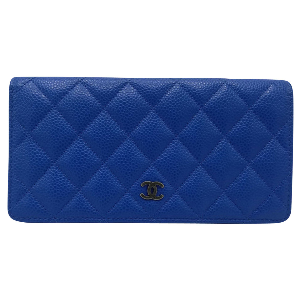 Chanel Accessory Leather in Blue