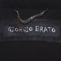 Giorgio Brato Vest in blauw-zwart