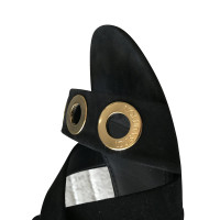 Louis Vuitton Sandalen aus Wildleder in Schwarz